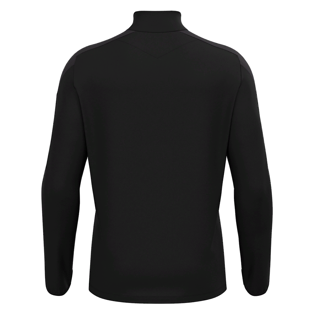 V-Pattern High Neck Detailed Quarter Zip Jacket (Adult)