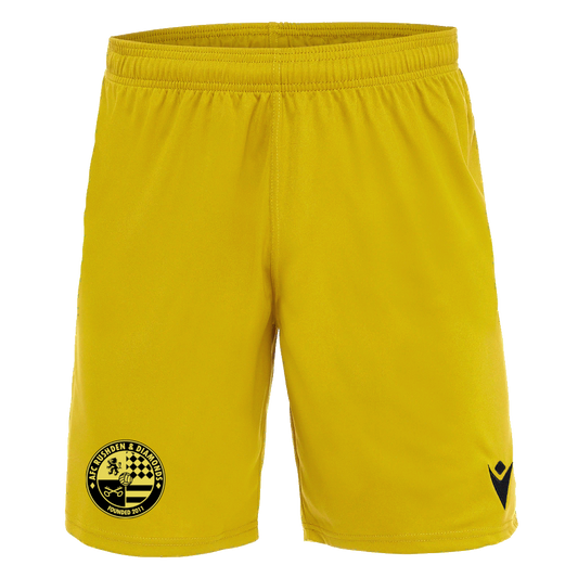 Yellow Away Shorts (Adult)