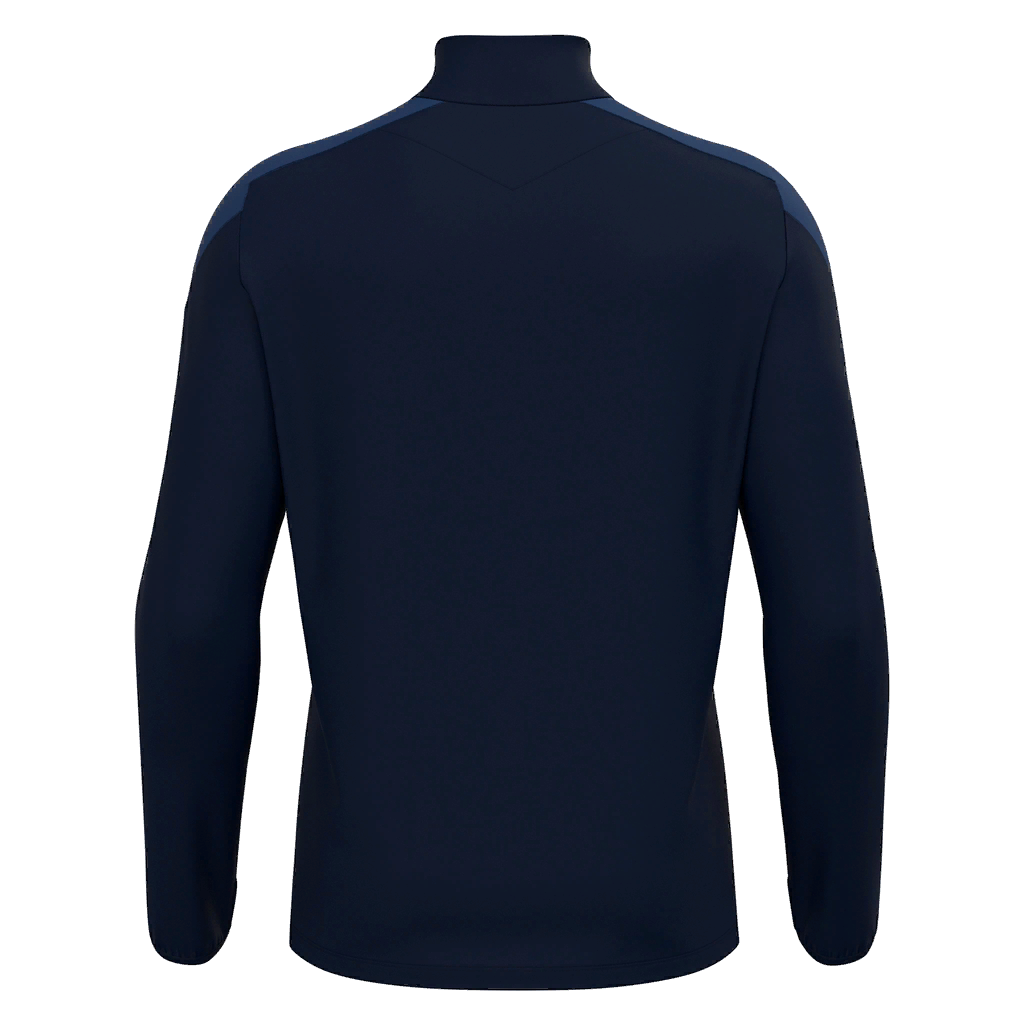 V-Pattern High Neck Detailed Quarter Zip Jacket (Adult)