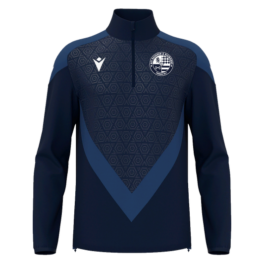 V-Pattern Detailed Quarter Zip Jacket (Adult)