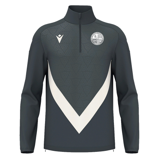 V-Pattern Detailed Quarter Zip Jacket (Junior)