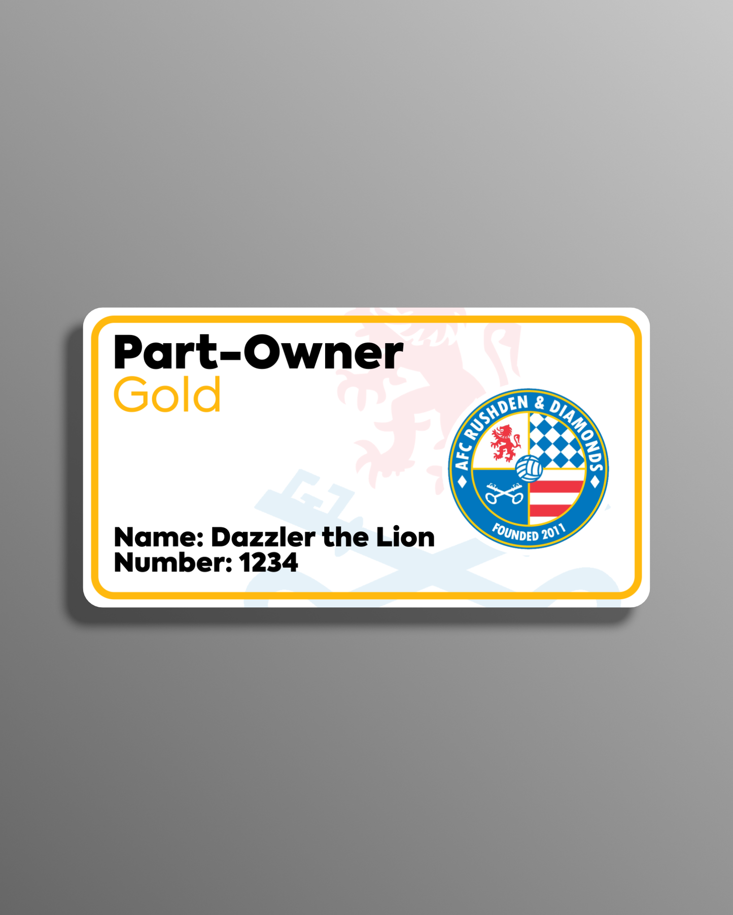 Part-Owner (Gold)