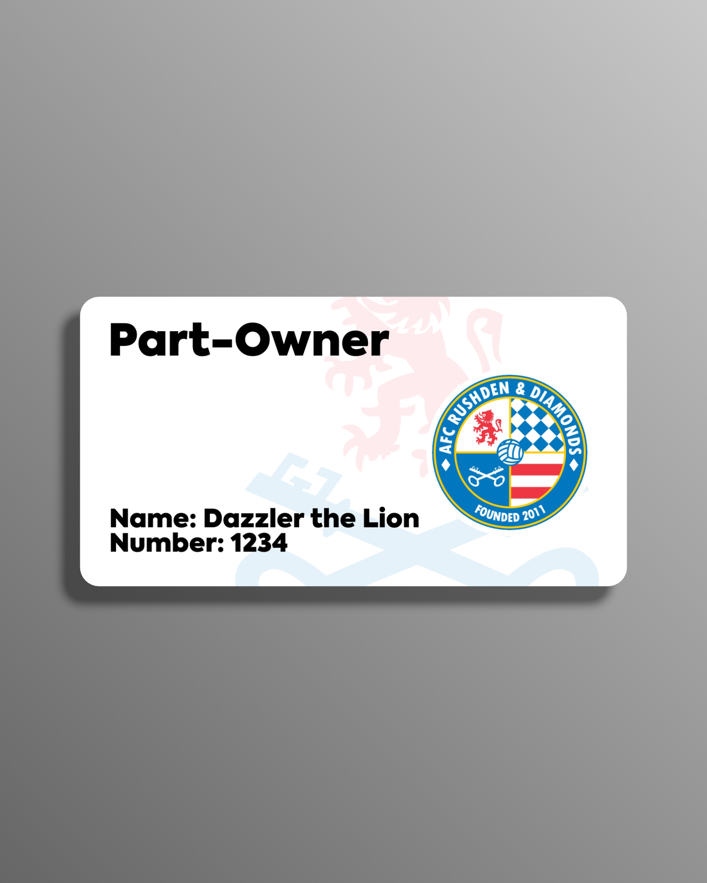 Part-Owner (Standard)